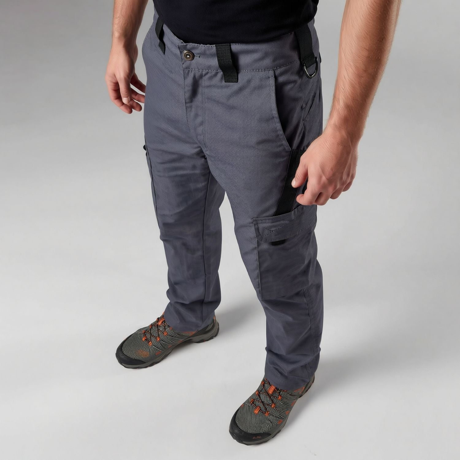 Water-Resistant Cargo Pants – Durable Outdoor Work Design
