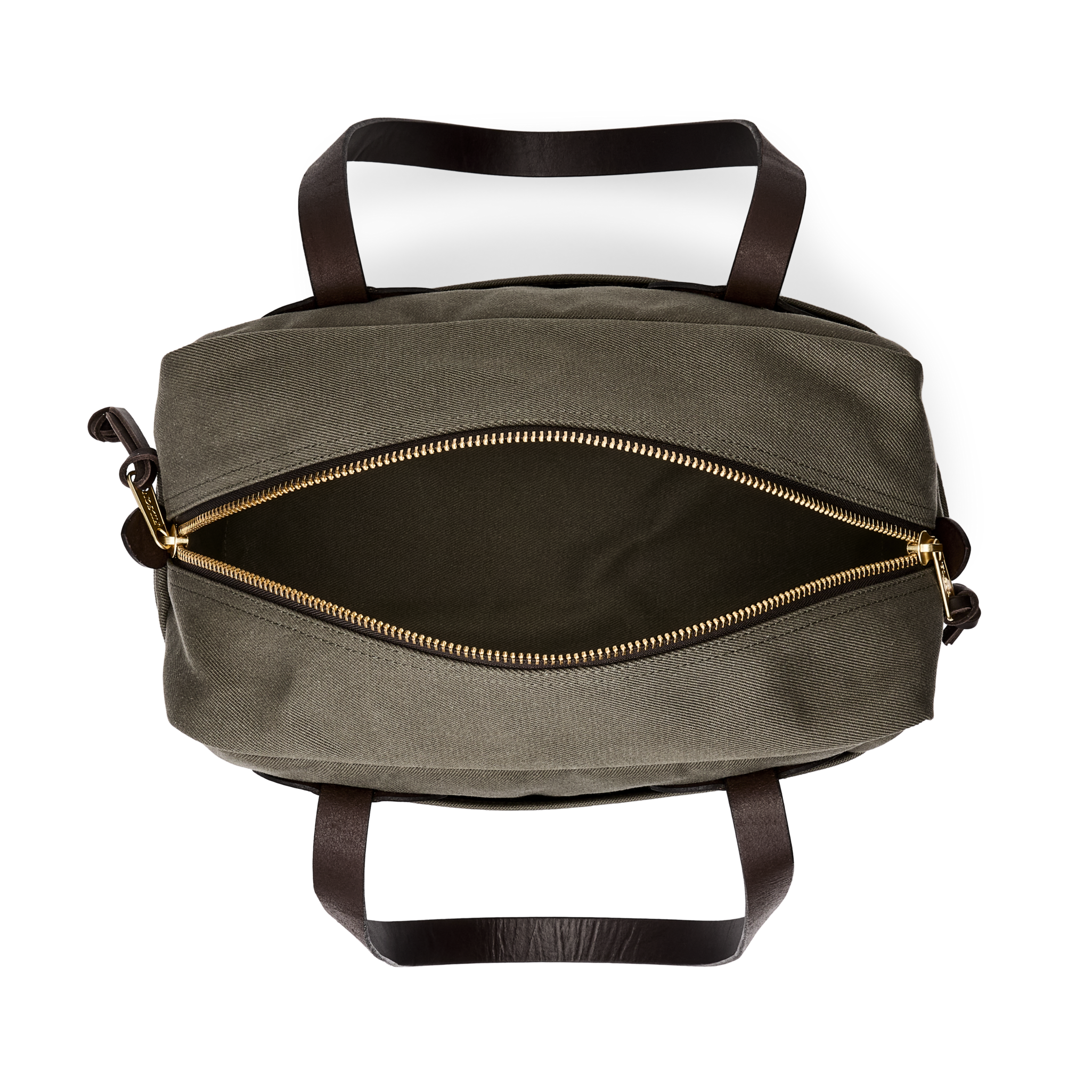 Rugged Twill Zipper Tote Bag - Otter Green