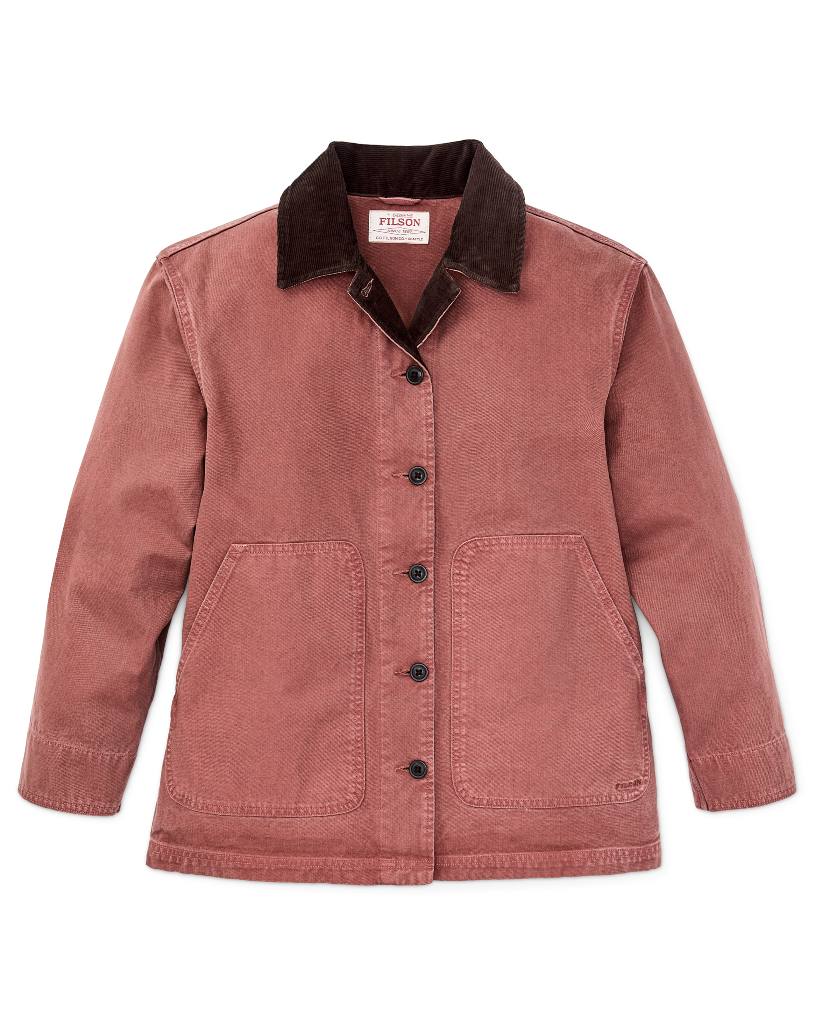 Women's Canvas Barn Coat - Mahogany