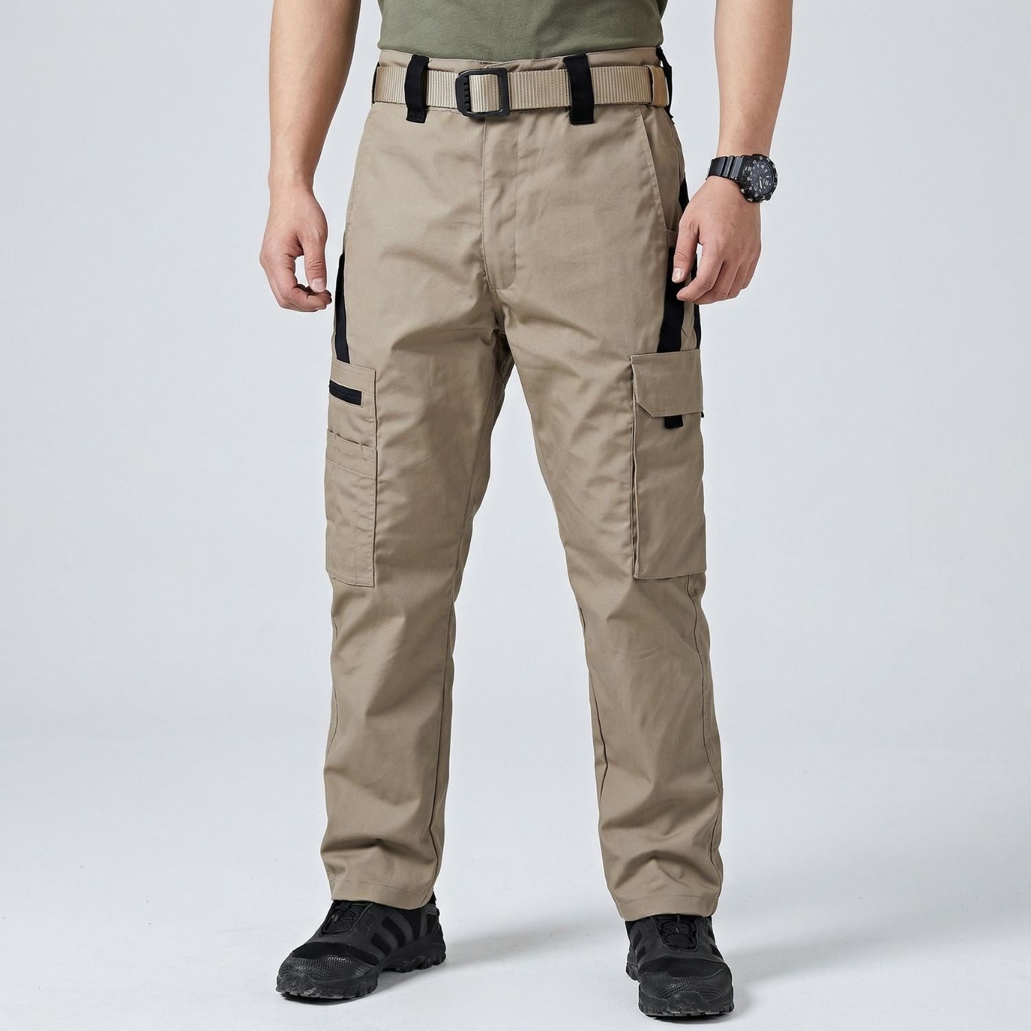 Water-Resistant Cargo Pants – Durable Outdoor Work Design