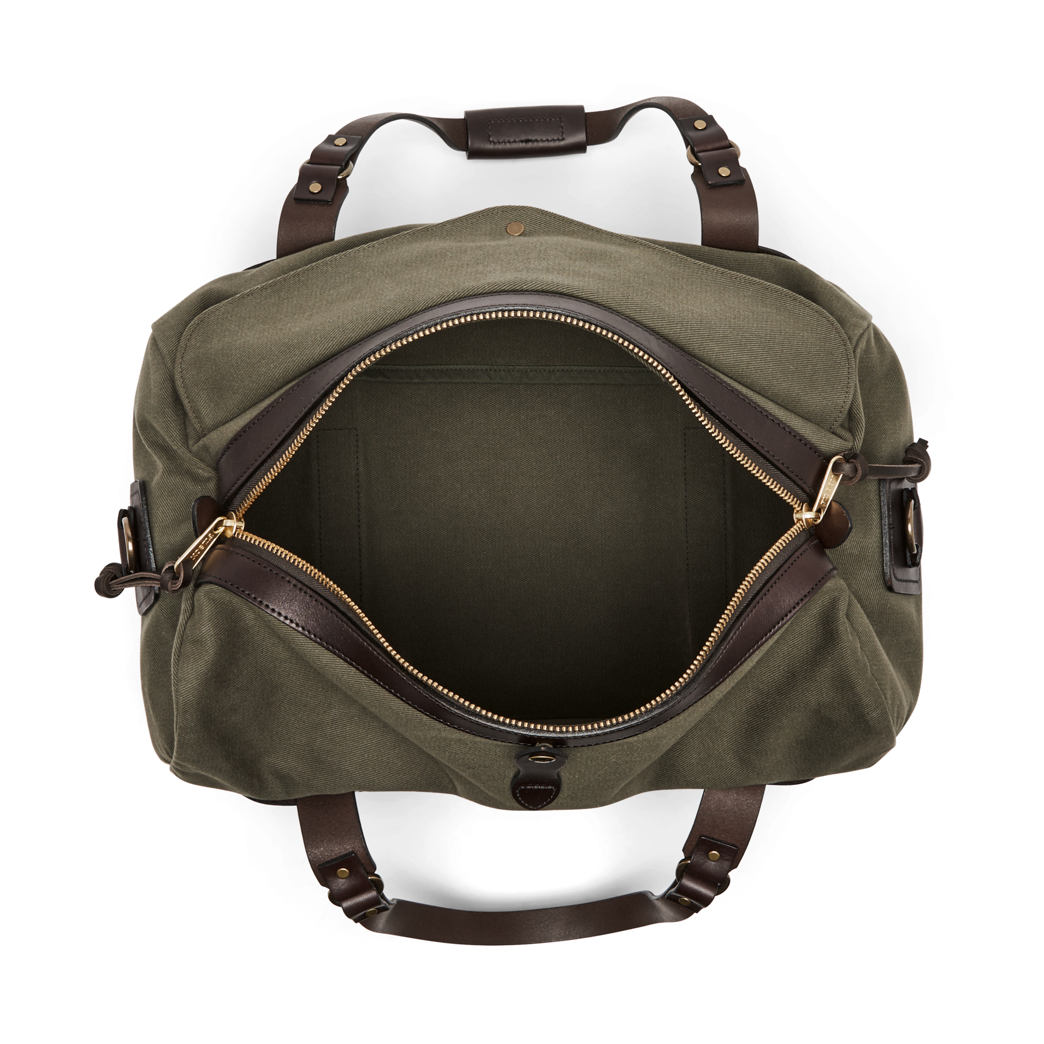 Medium Rugged Twill Duffle Bag - Otter Green