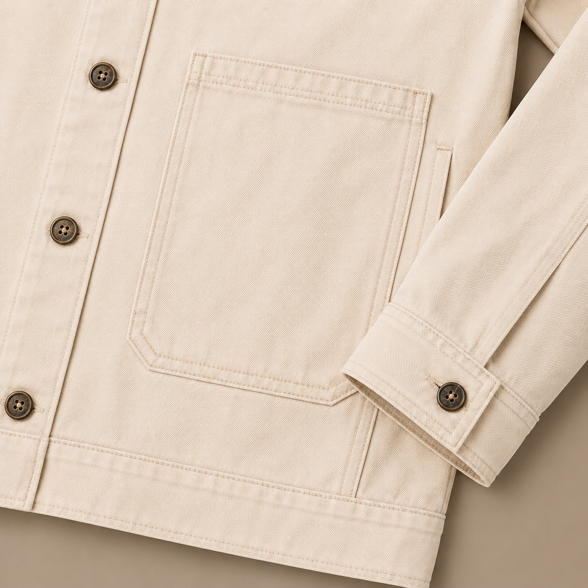 Women's Canvas Barn Coat - Feather Gray