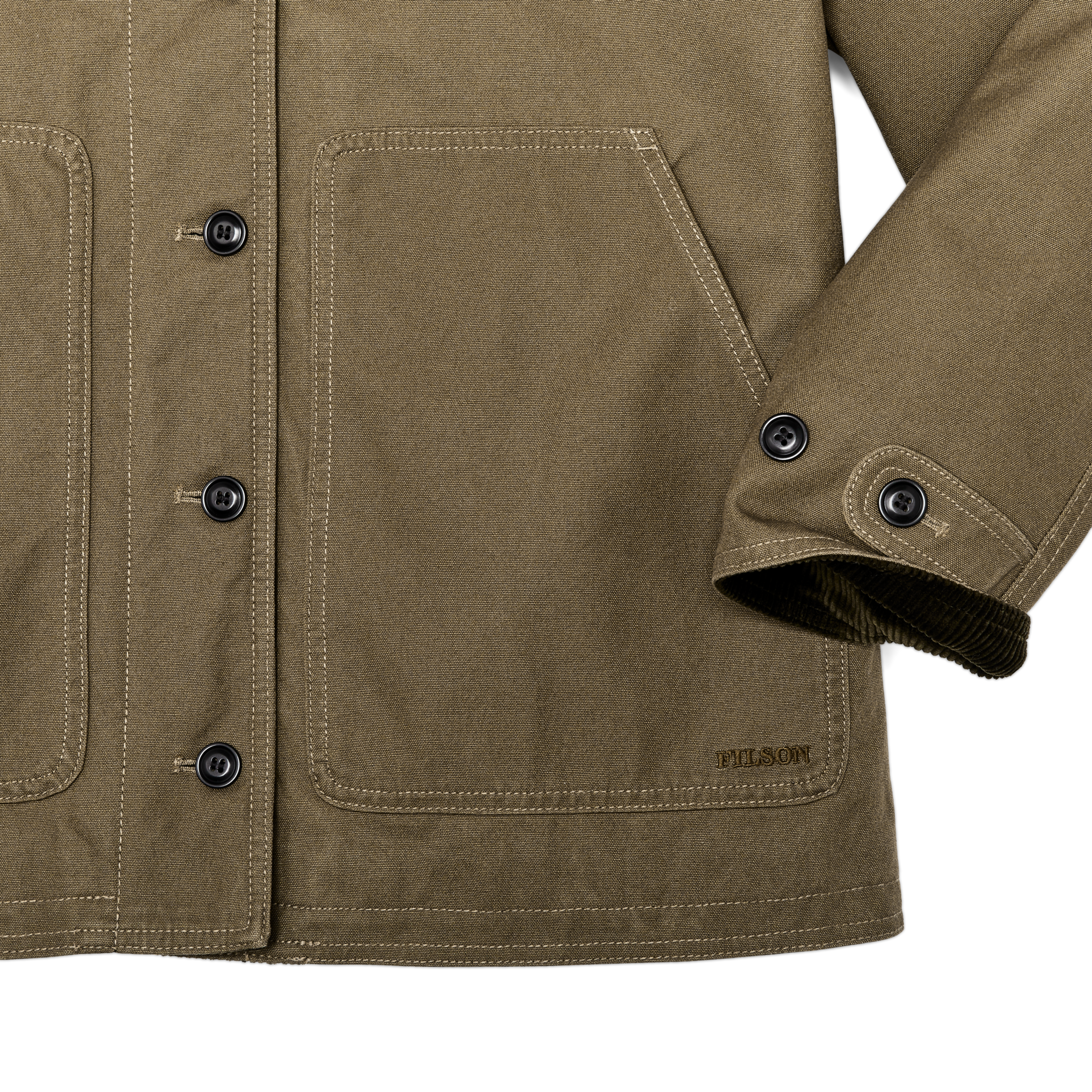 Women's Dry Tin Barn Coat - Marsh Olive