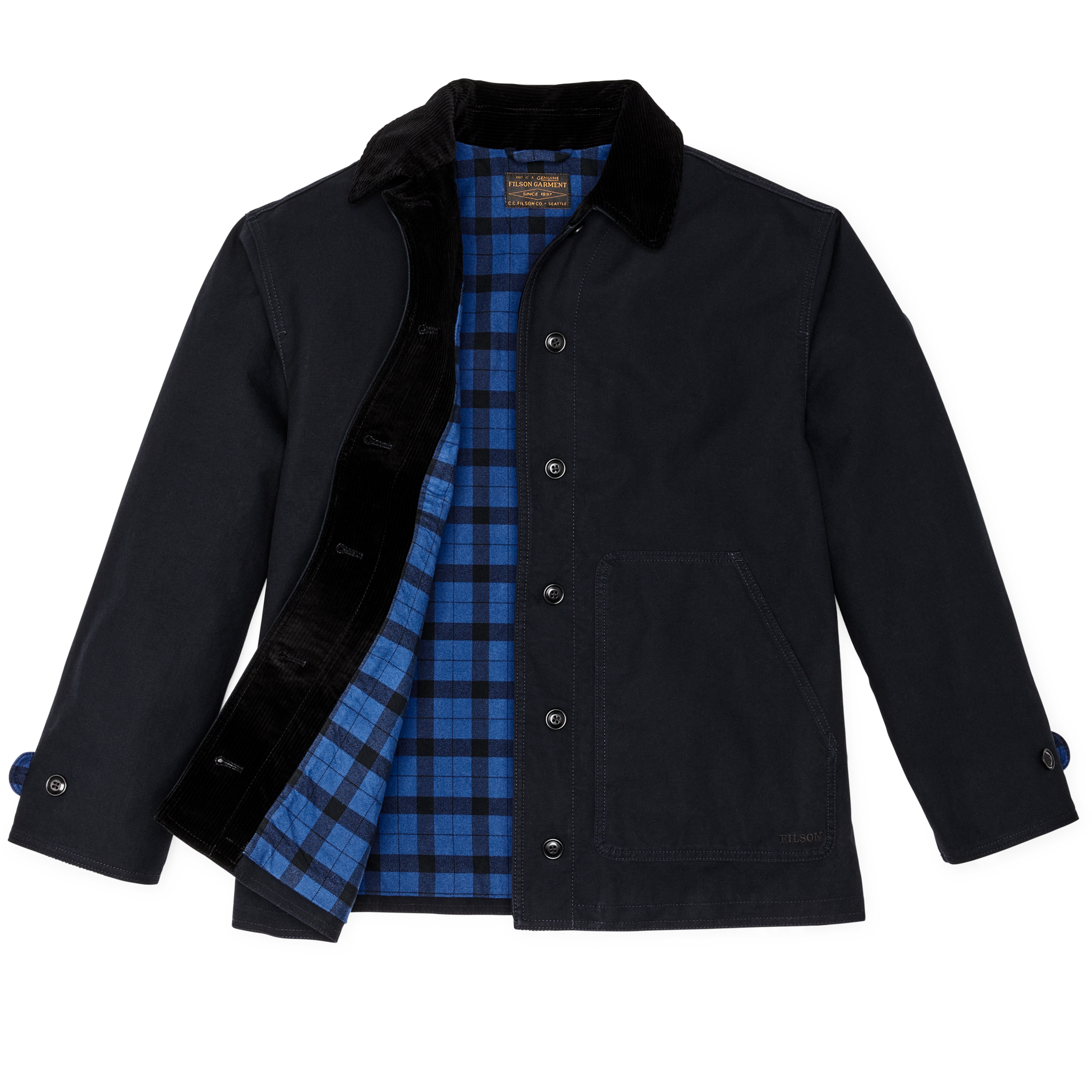 Women's Dry Tin Barn Coat - Navy