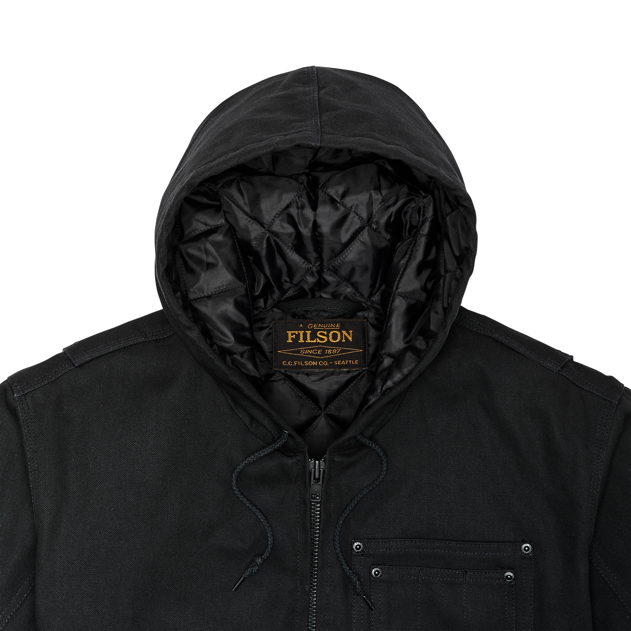 Worksmith Insulated Bomber Jacket - Black