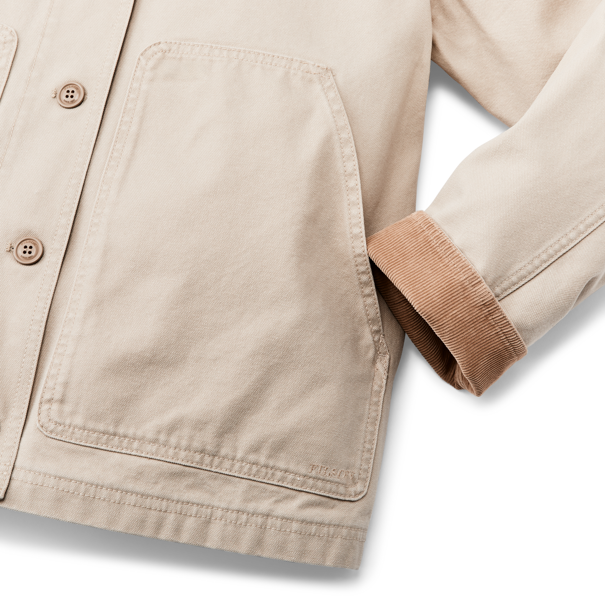 Women's Canvas Barn Coat - Feather Gray