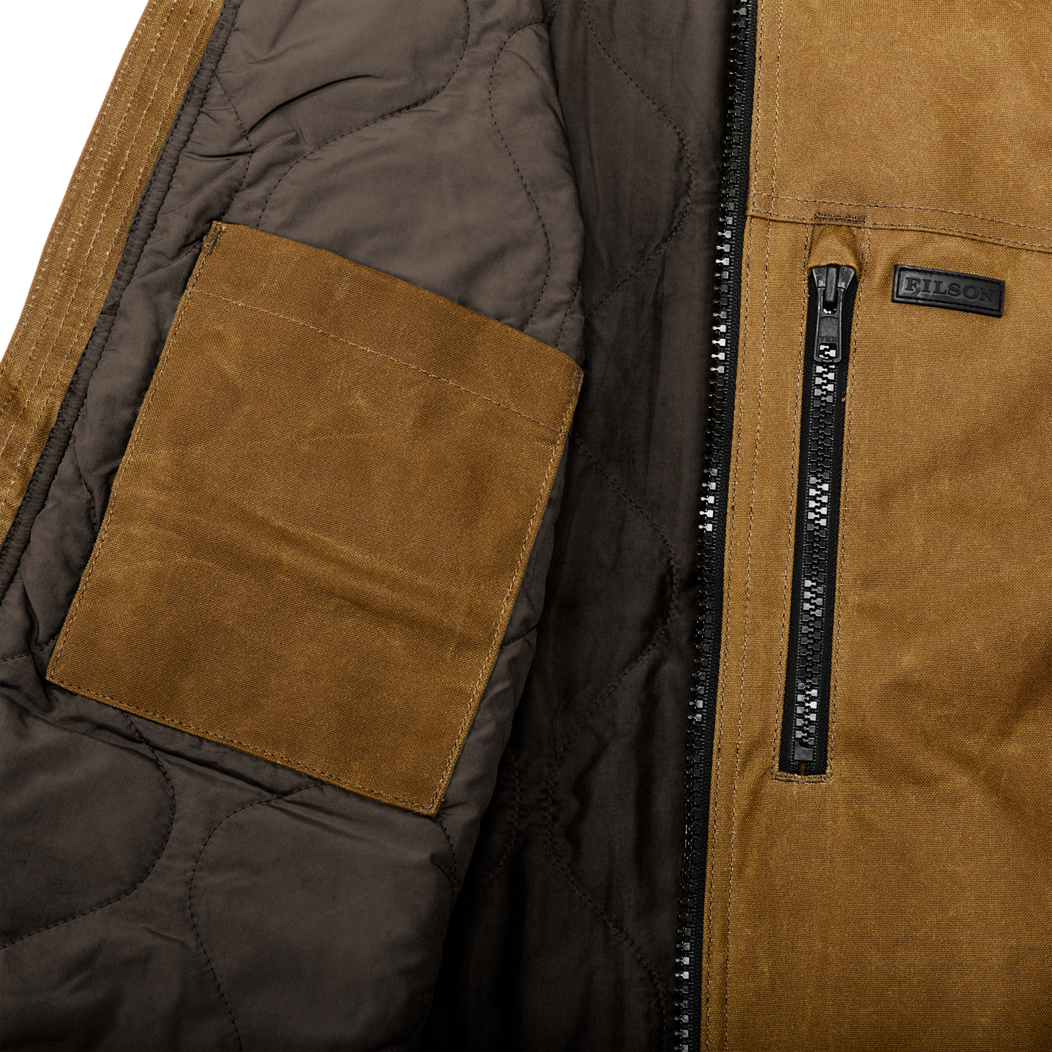 Tin Cloth Primaloft Jacket - Dark Tan 2