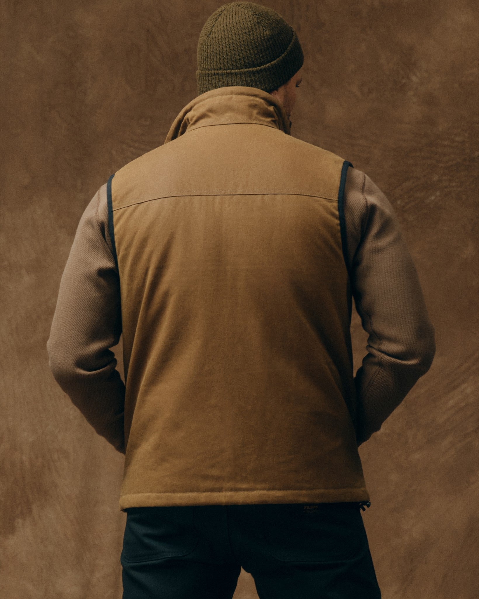 Tin Cloth Primaloft Vest - Dark Tan 2