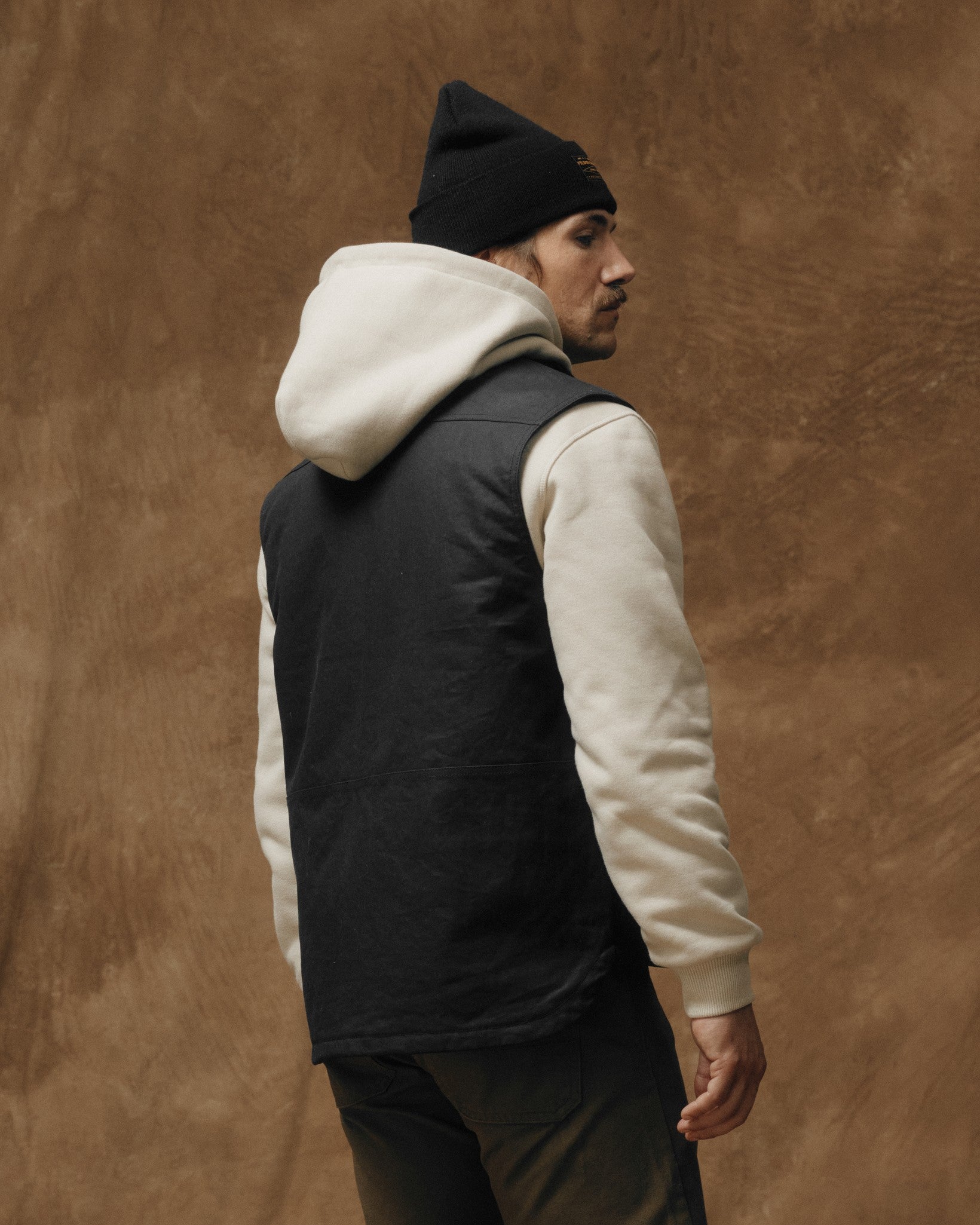 Tin Cloth Insulated Work Vest - Black