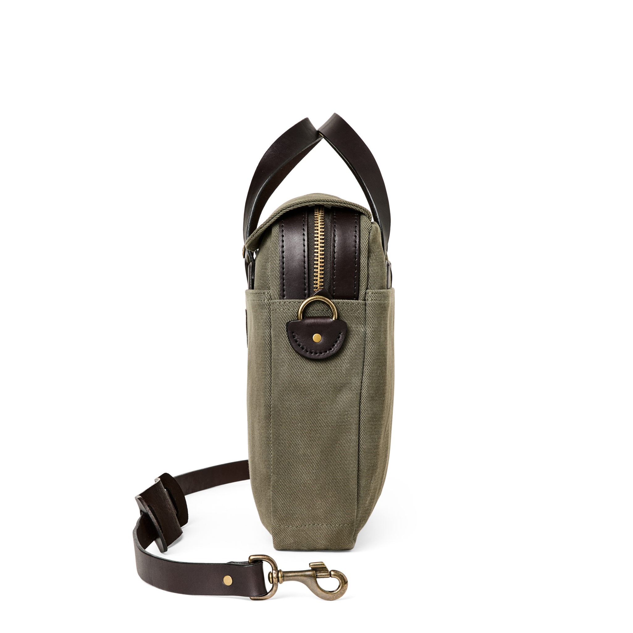 Rugged Twill Original Briefcase - Otter Green