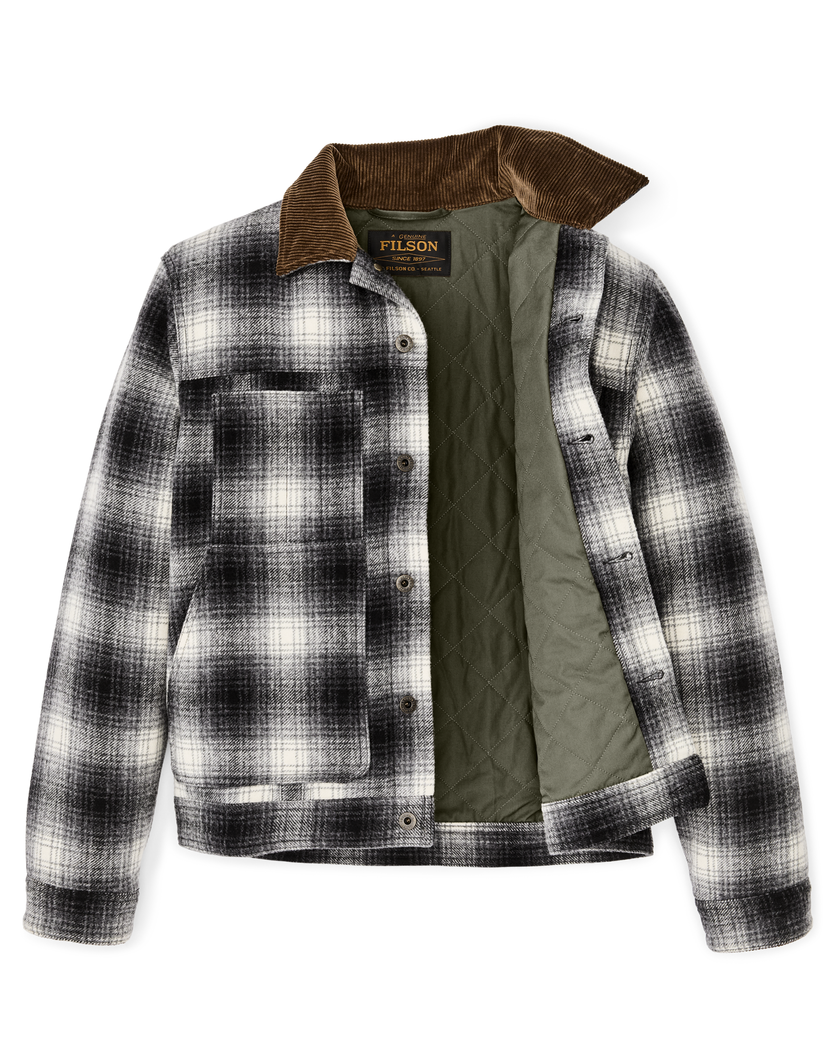 Spokane Insulated Short Cruiser - Charcoal Ombre