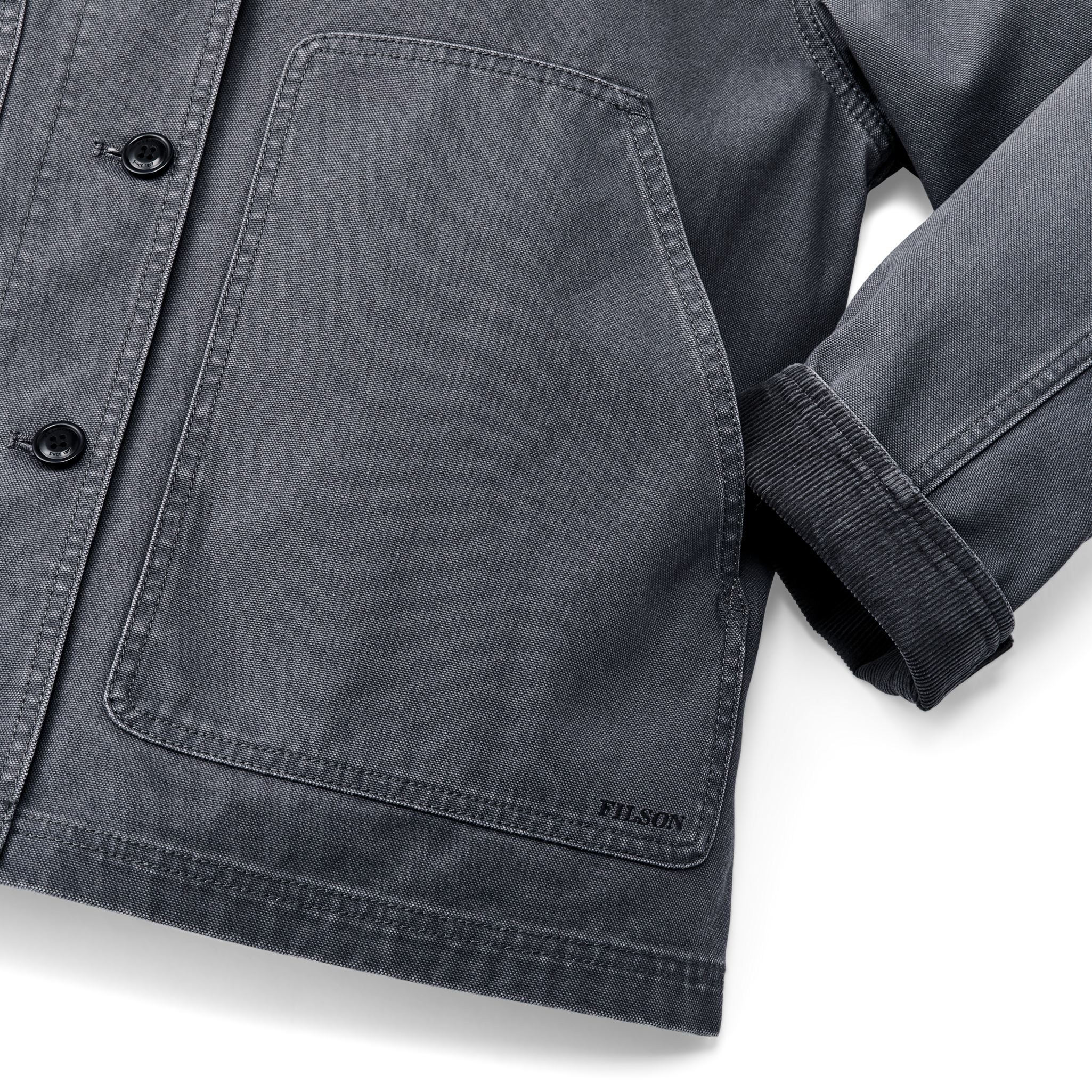 Women's Canvas Barn Coat - Storm Blue
