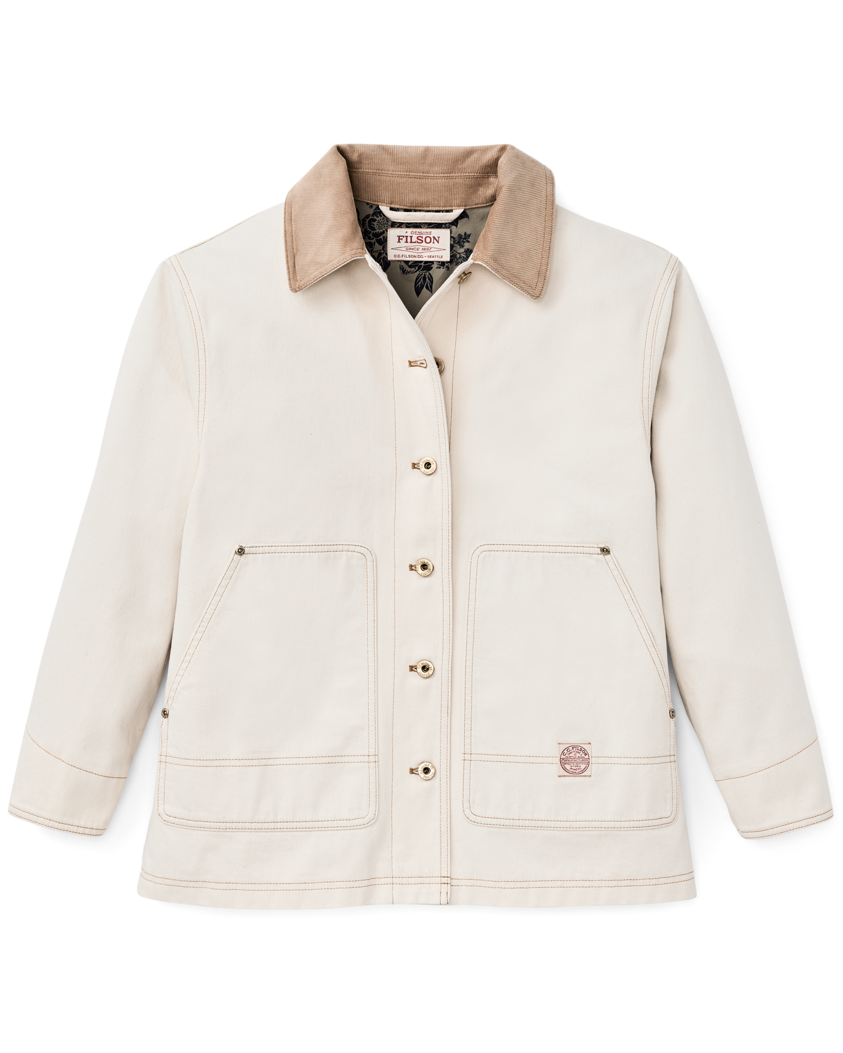 Women's 11-oz. Denim Barn Coat - Natural Seed